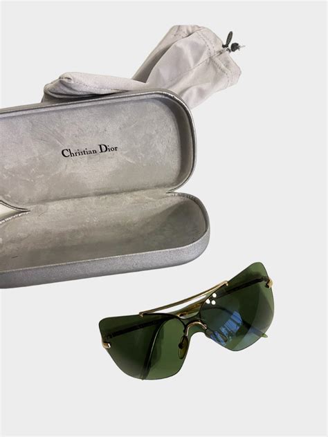 Christian Dior Mini Motard Rimless Sunglasses 